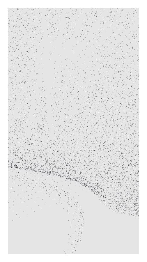 Monochrome Generative Glitch #103