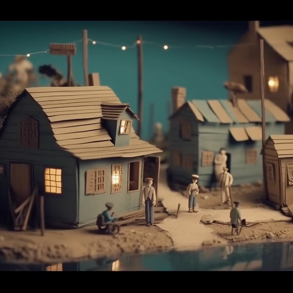 Everyday life in a miniature world