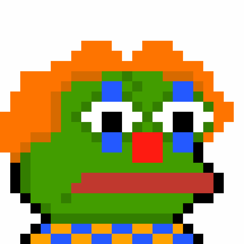 Sad Pepe Clown