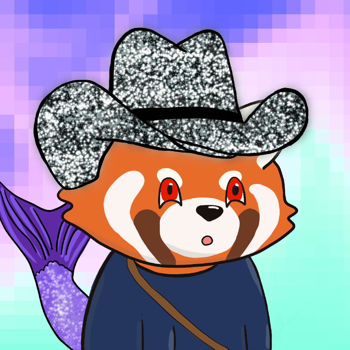 Okay Red Panda #7050