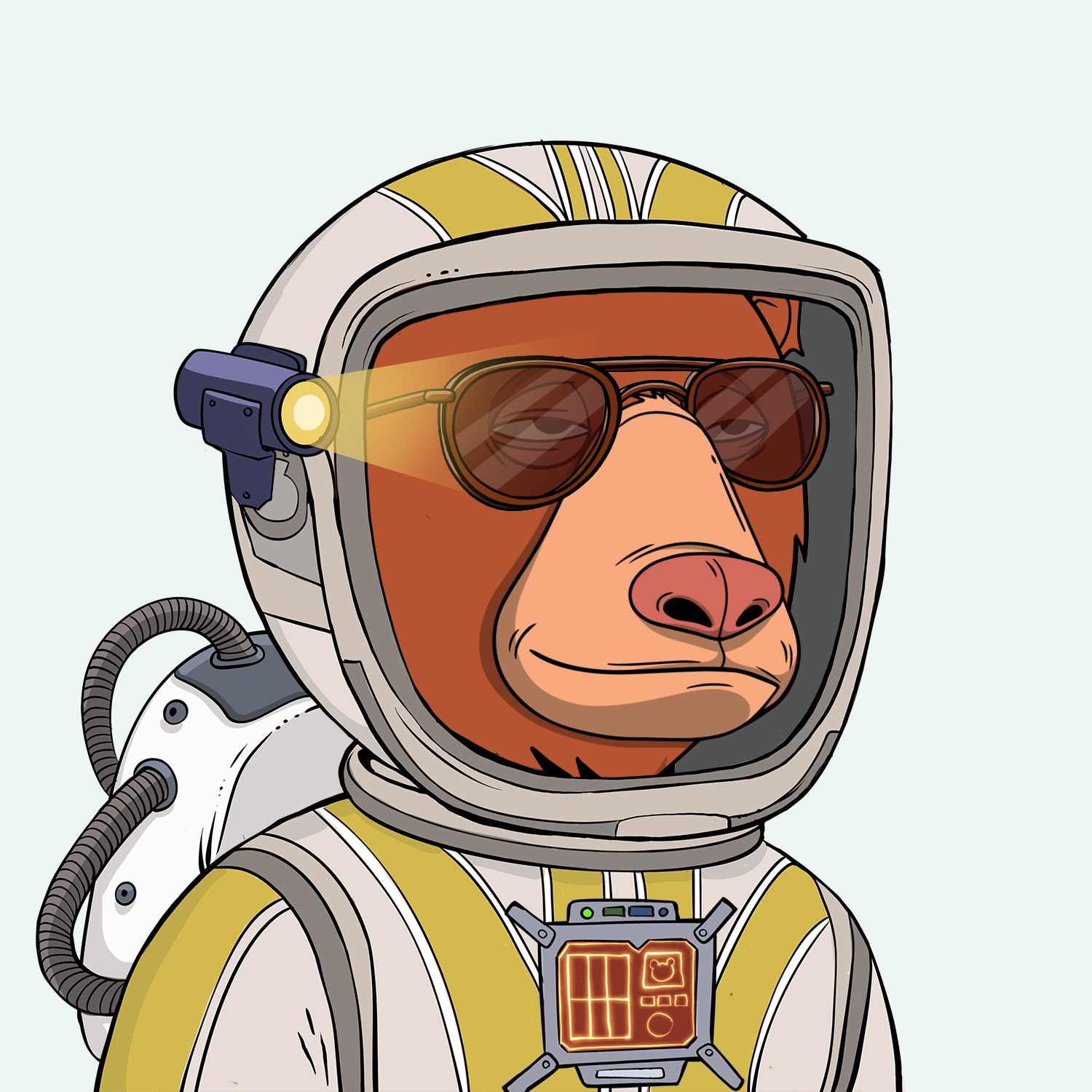 Okay Space Bear #3505