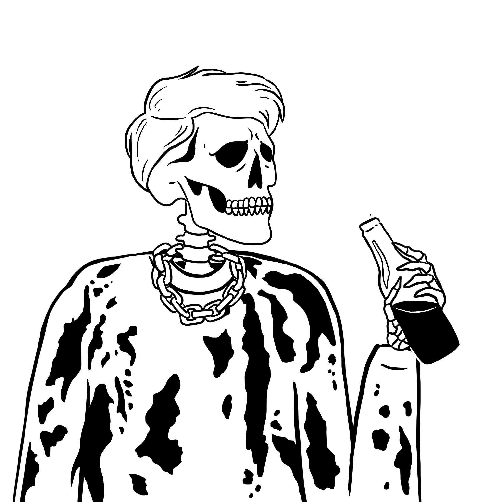 Skeletongue #4068