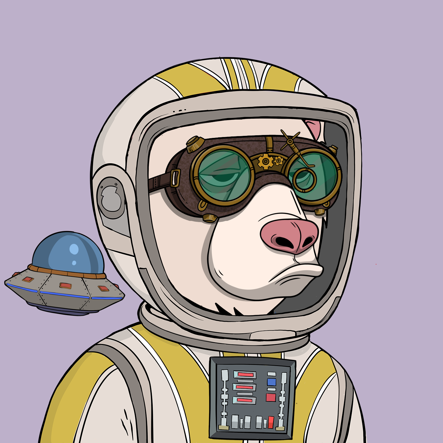 Okay Space Bear #5227