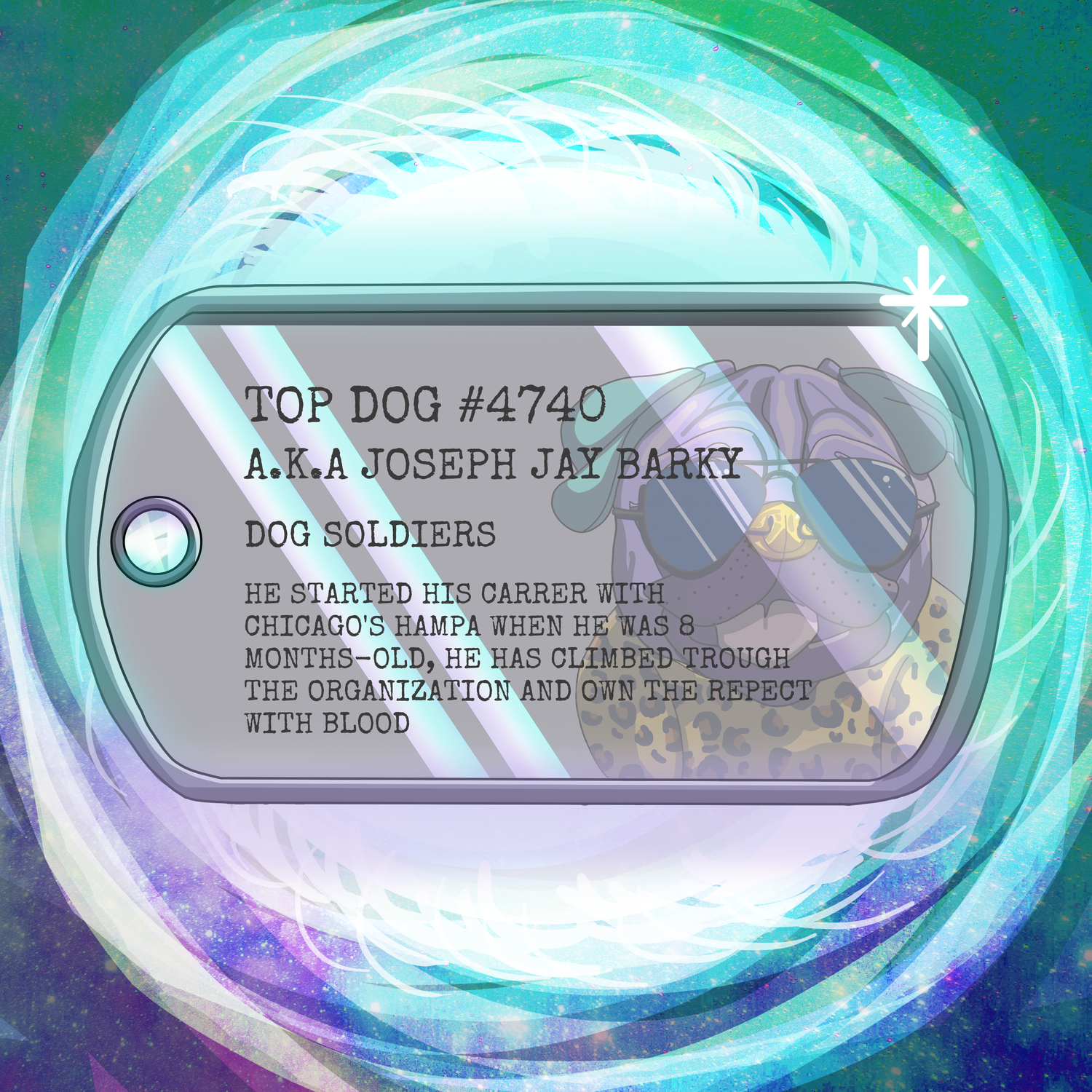 Top Dog Tag #4740