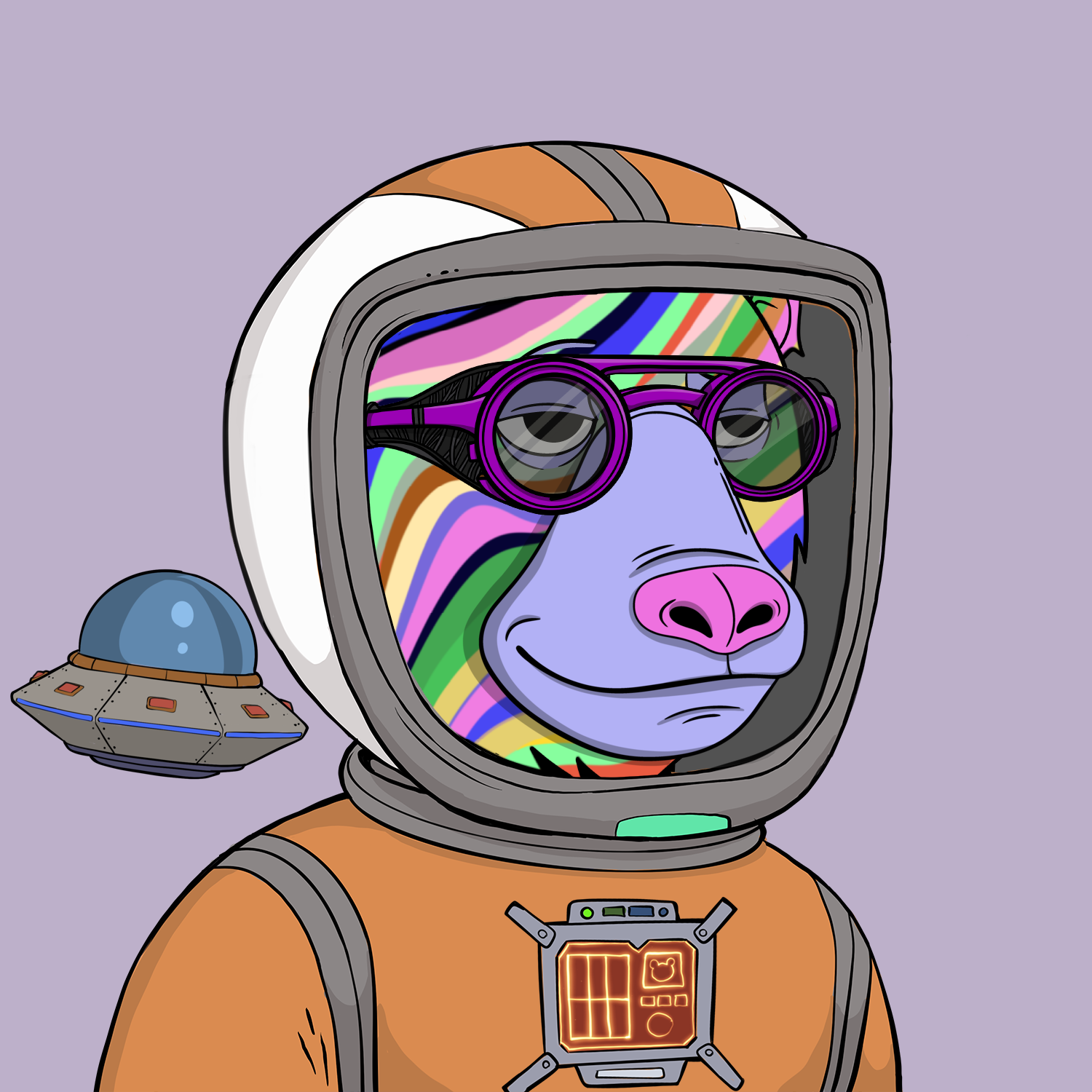 Okay Space Bear #1220