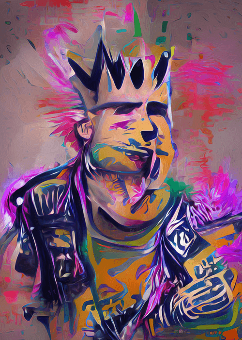 Scribbled Punk #31