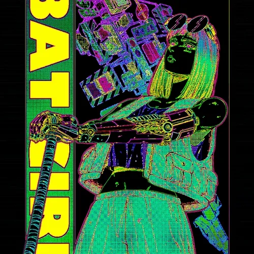 CRAZY BAT GIRL #002 NEON Ver.