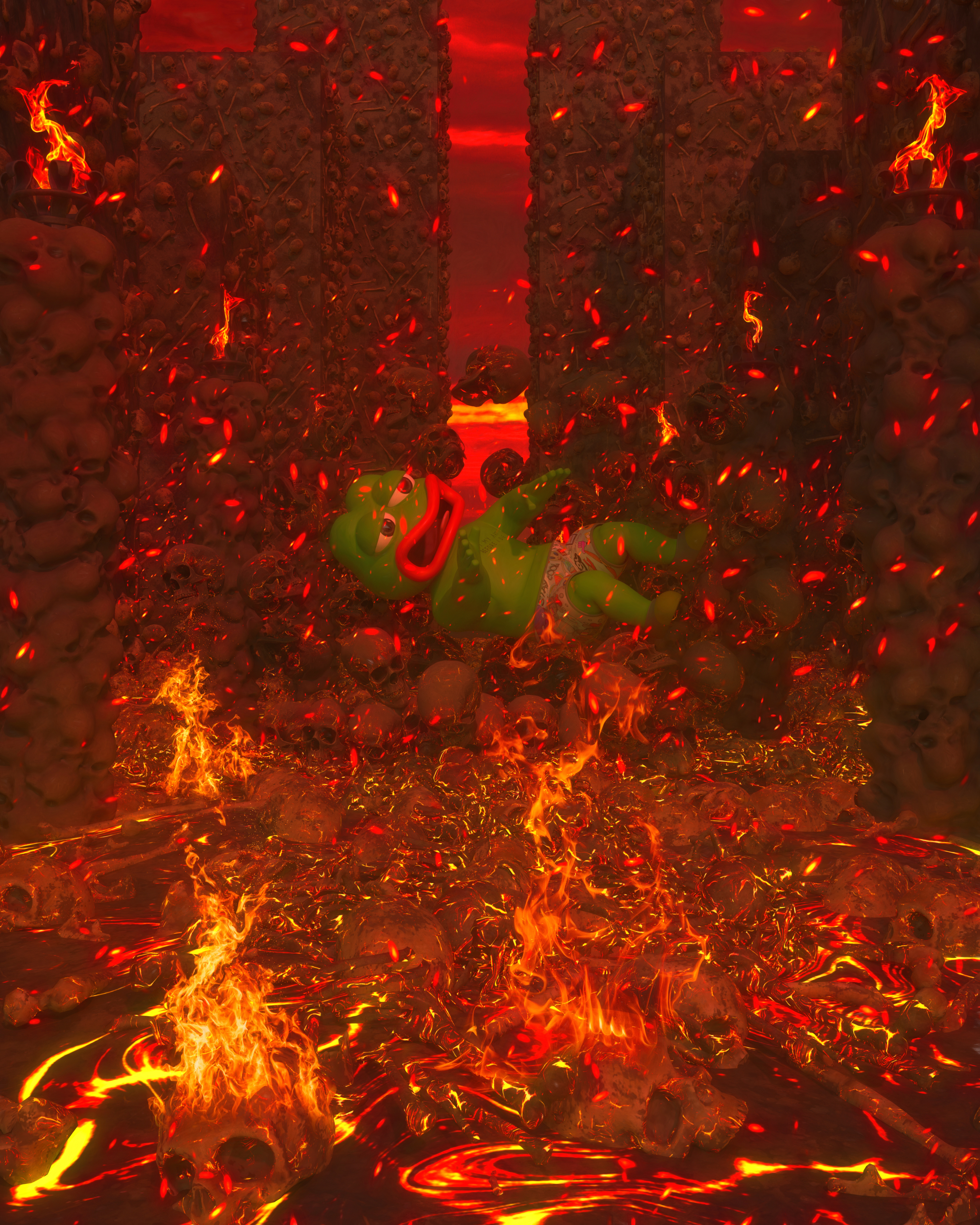 Bones and Fire Dimension