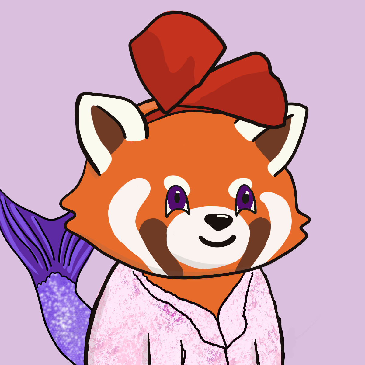 Okay Red Panda #8429