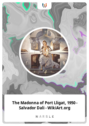 The Madonna of Port Lligat, 1950 - Salvador Dali - WikiArt.org