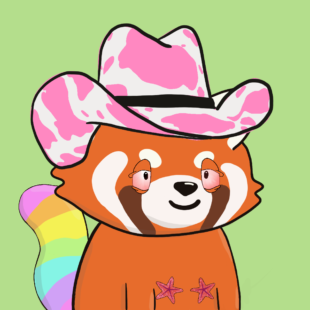 Okay Red Panda #7189
