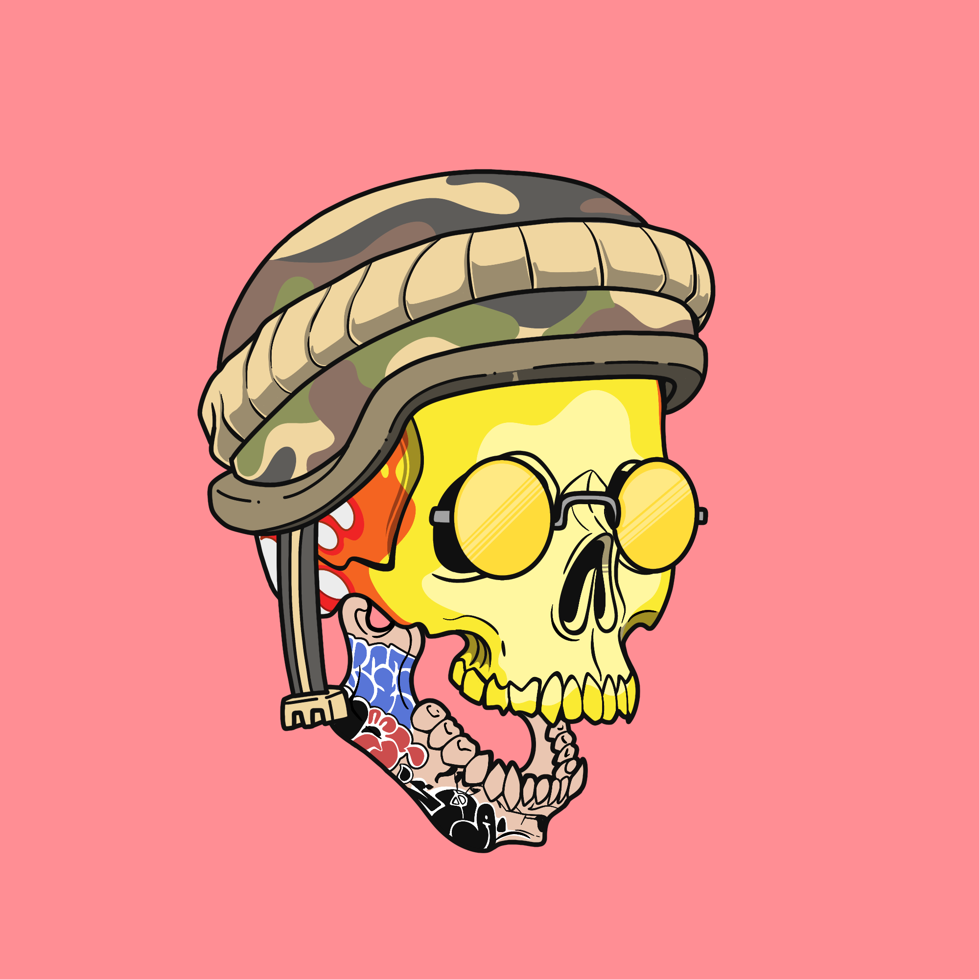 Tattoo Skullz Society #968