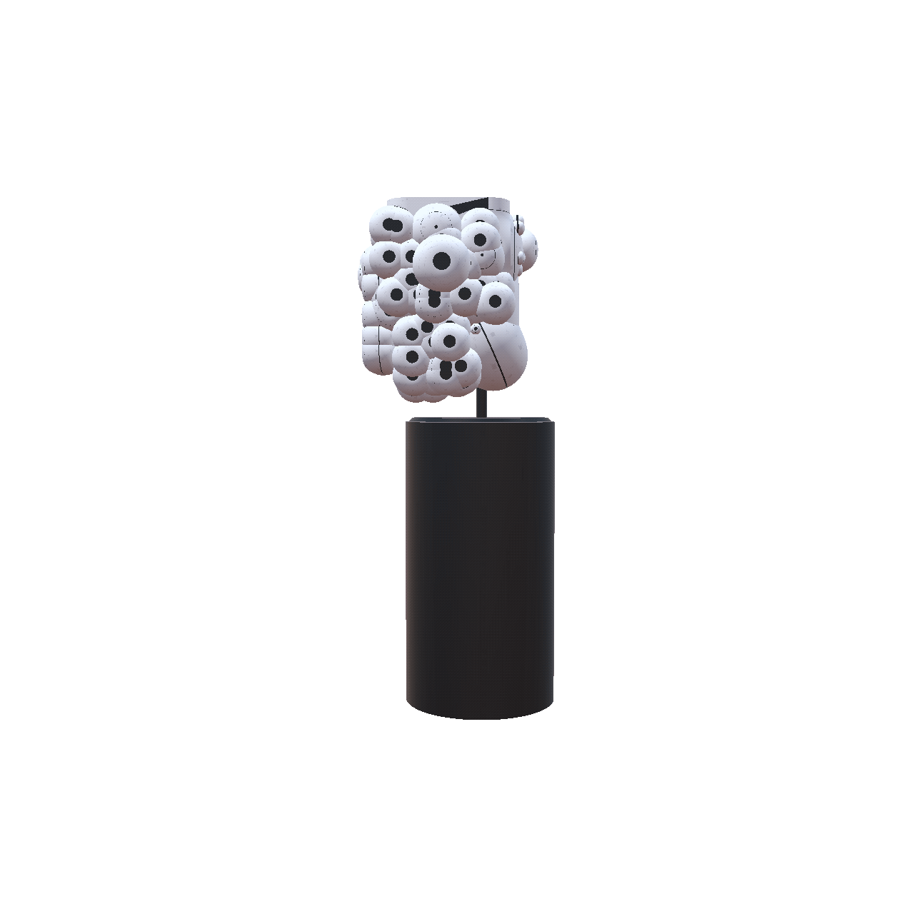 VBD 3D bust with base