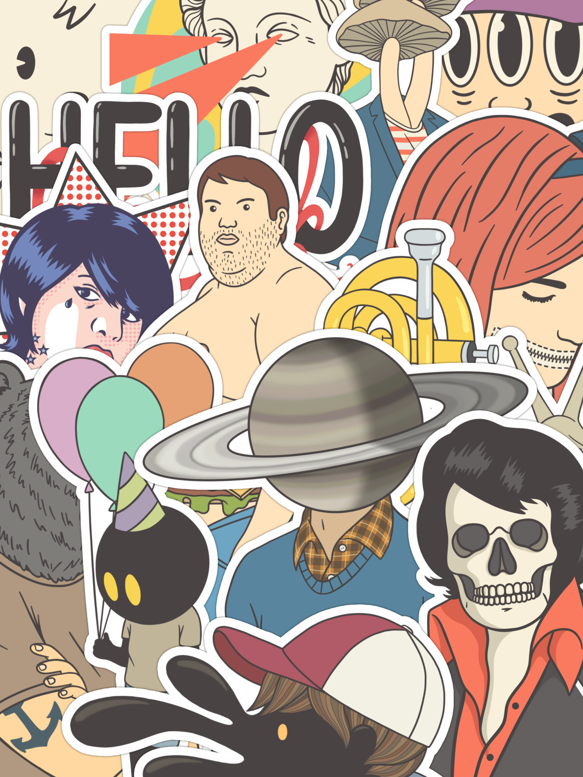 Stickers board #25