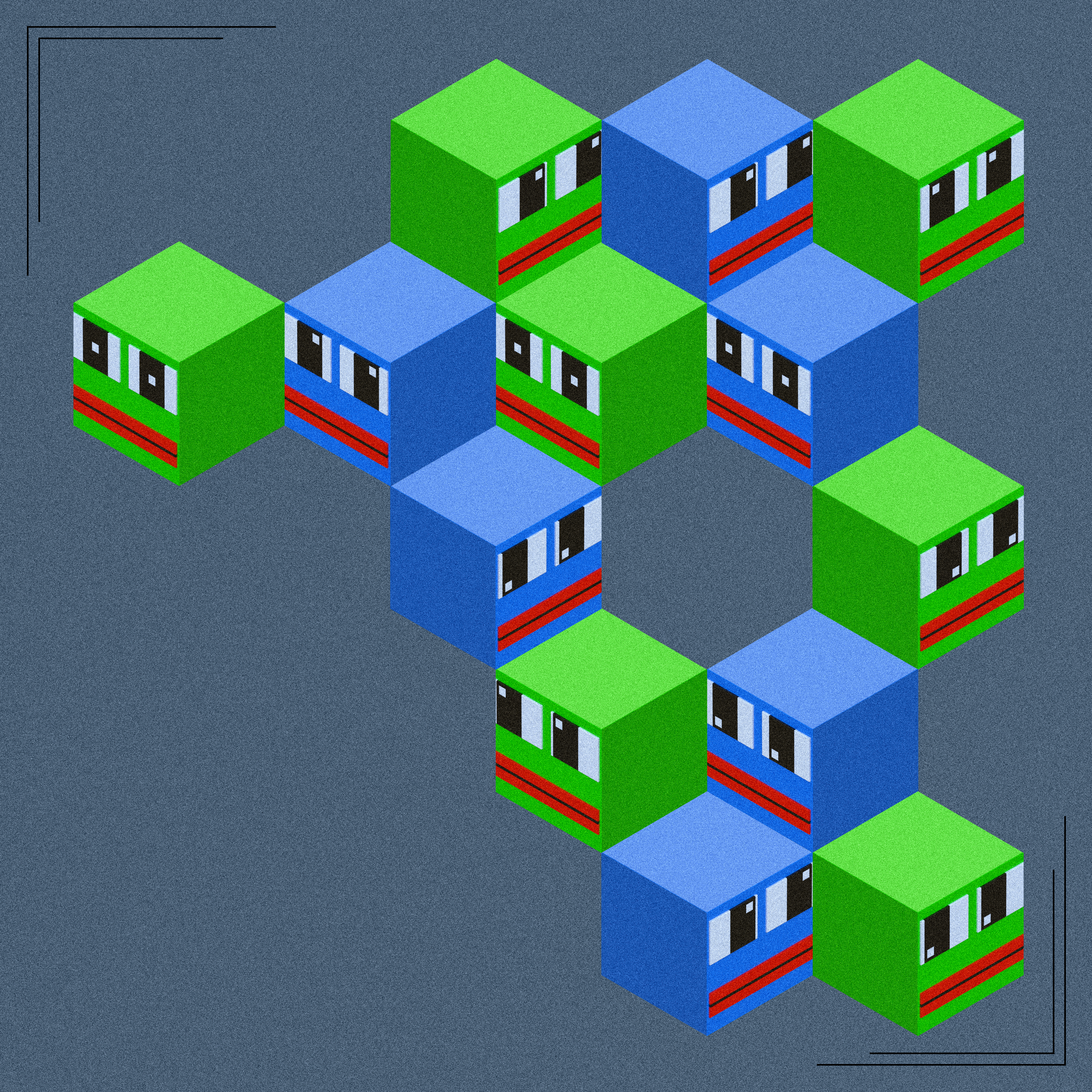 Isometric Pepe #67