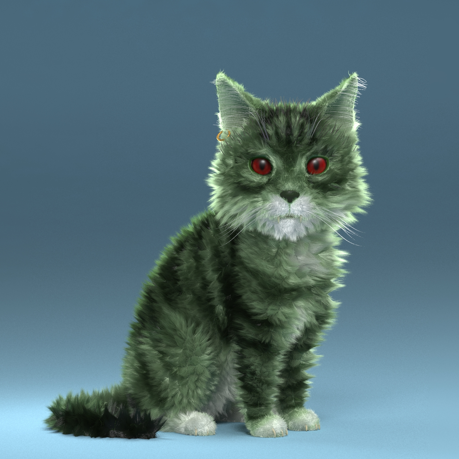 Fluffy PunkCat #1935