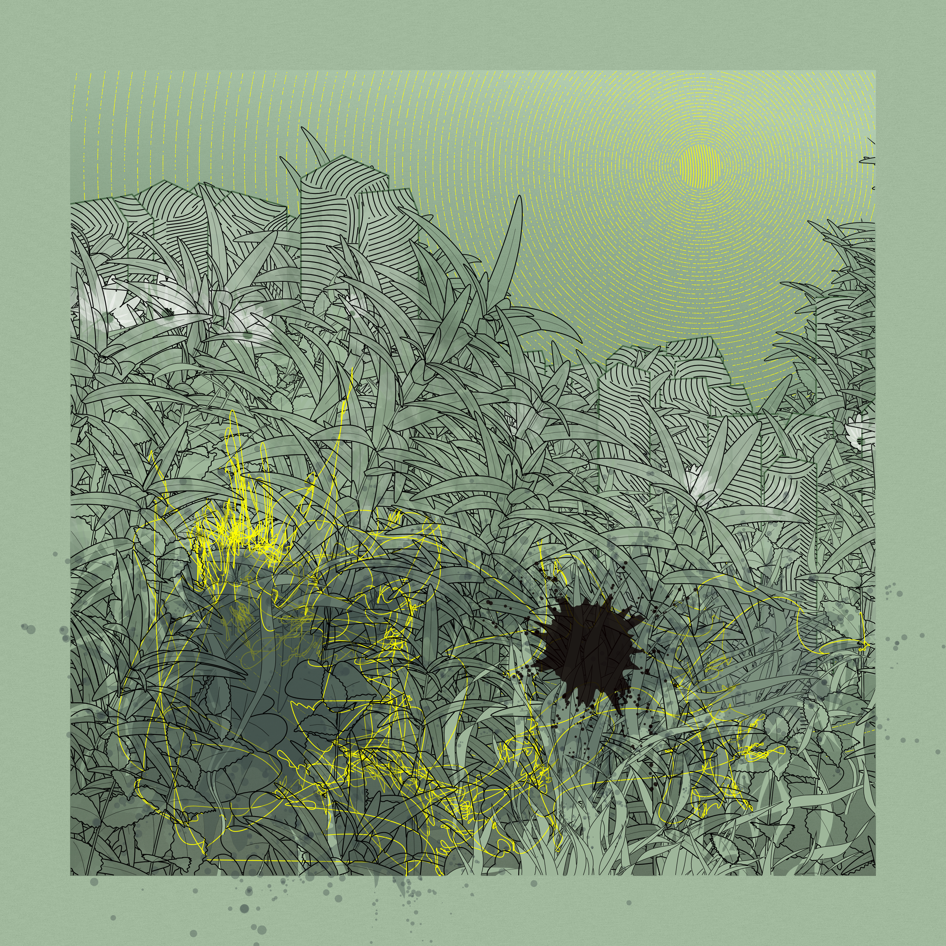 Landscape with Carbon Capture #50