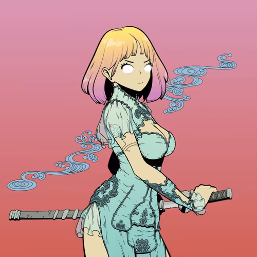 Samurai Waifu #2891