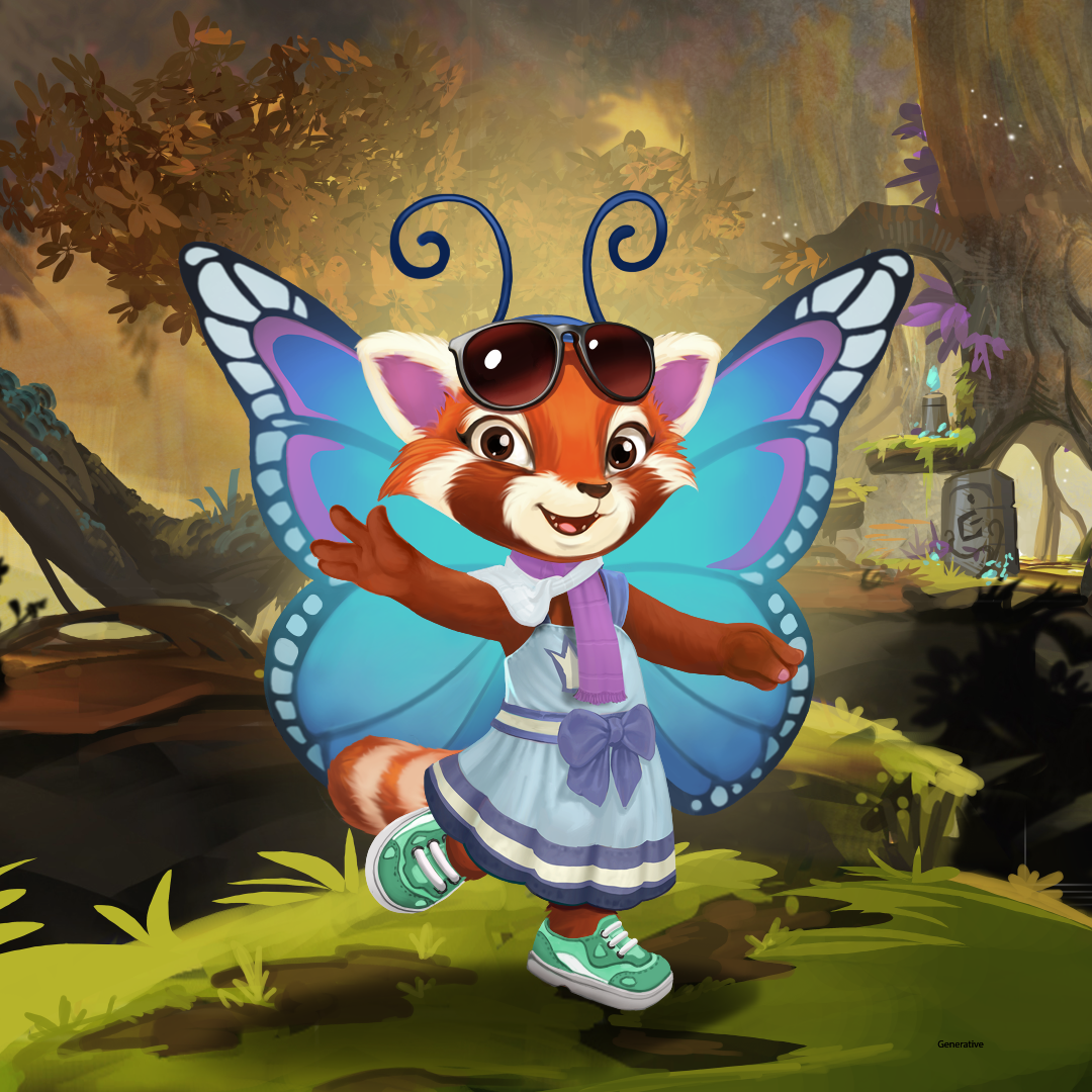 Isabella the Red Panda #4340