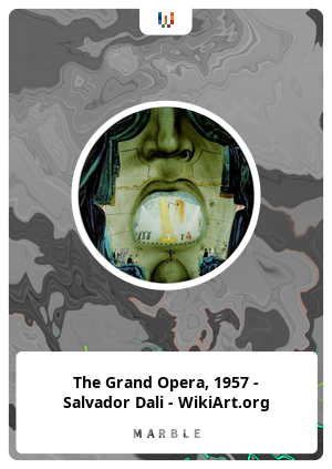 The Grand Opera, 1957 - Salvador Dali - WikiArt.org