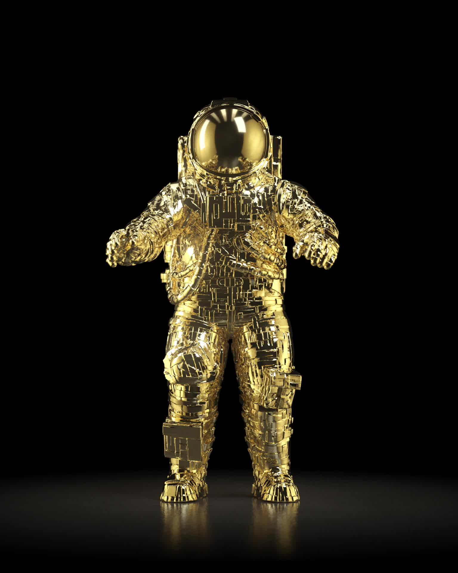ASTRONAUT (gold) #41/50