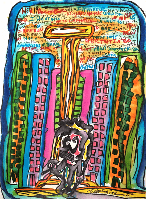 21- A Painter in the City
