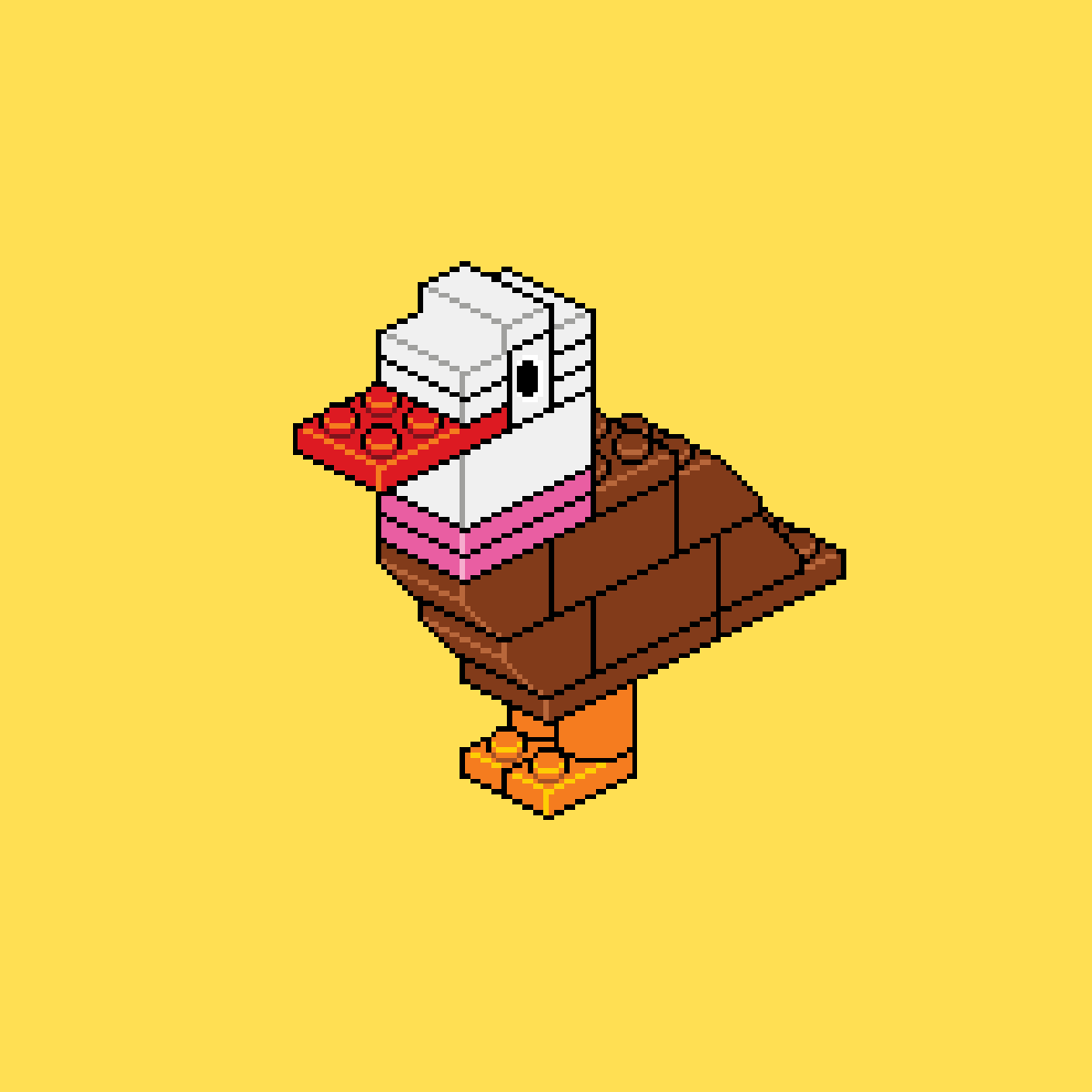 Block Flock #444