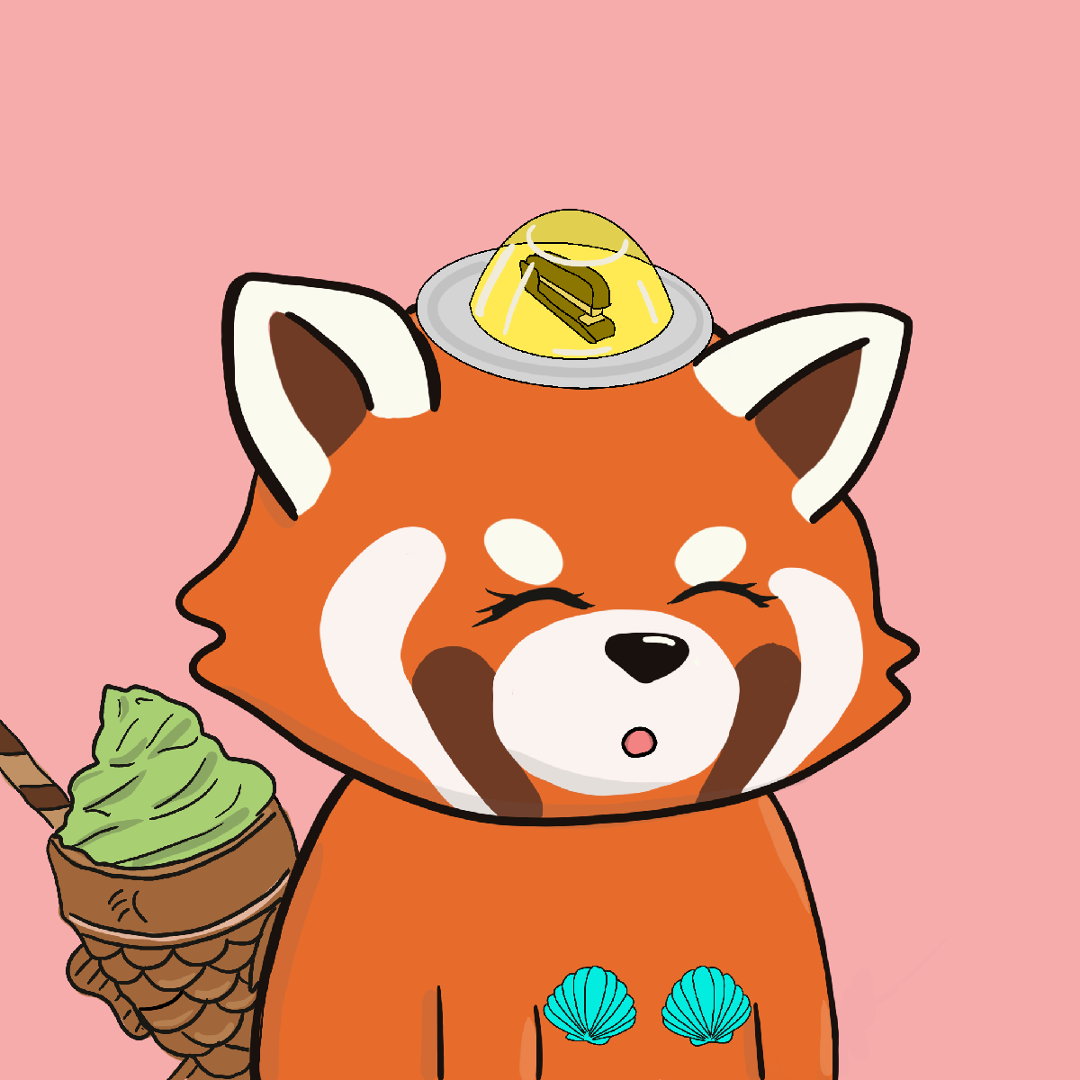 Okay Red Panda #6622
