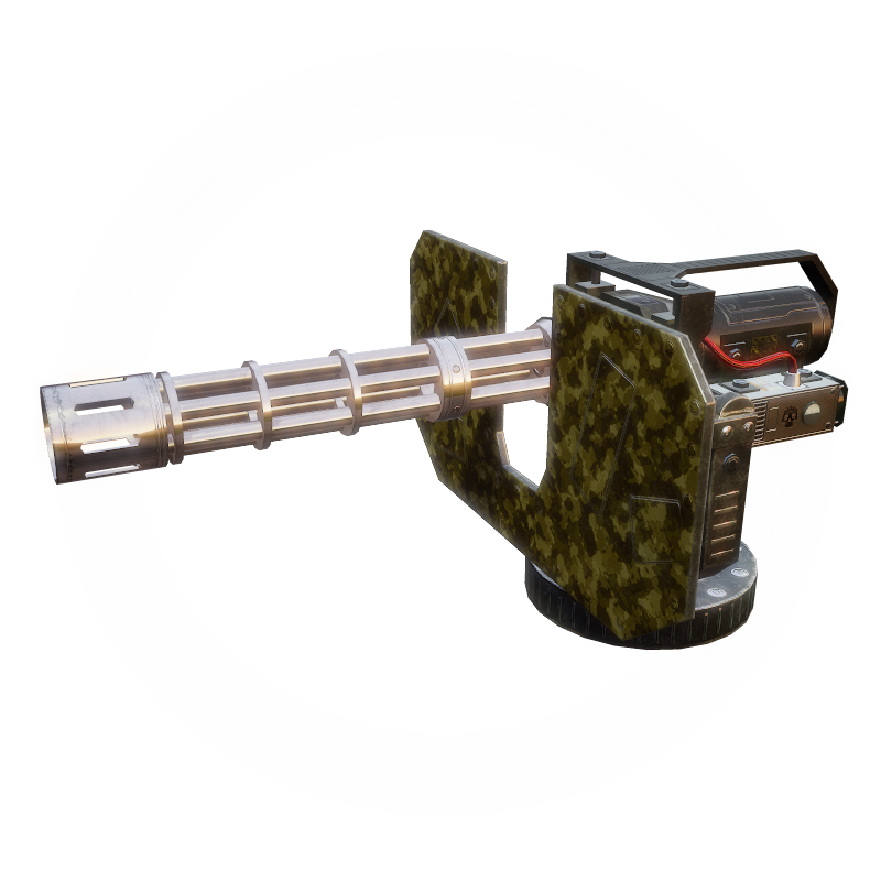 GREENCAMO Platinum M134C Minigun