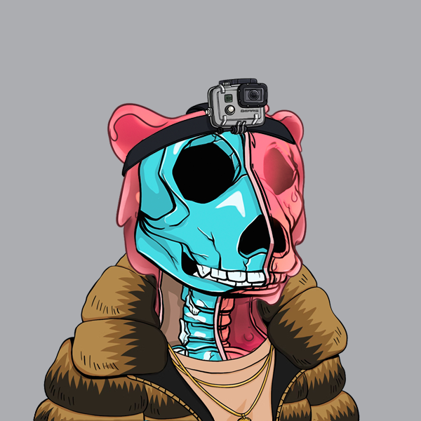 Zombie Okay Bear #1240
