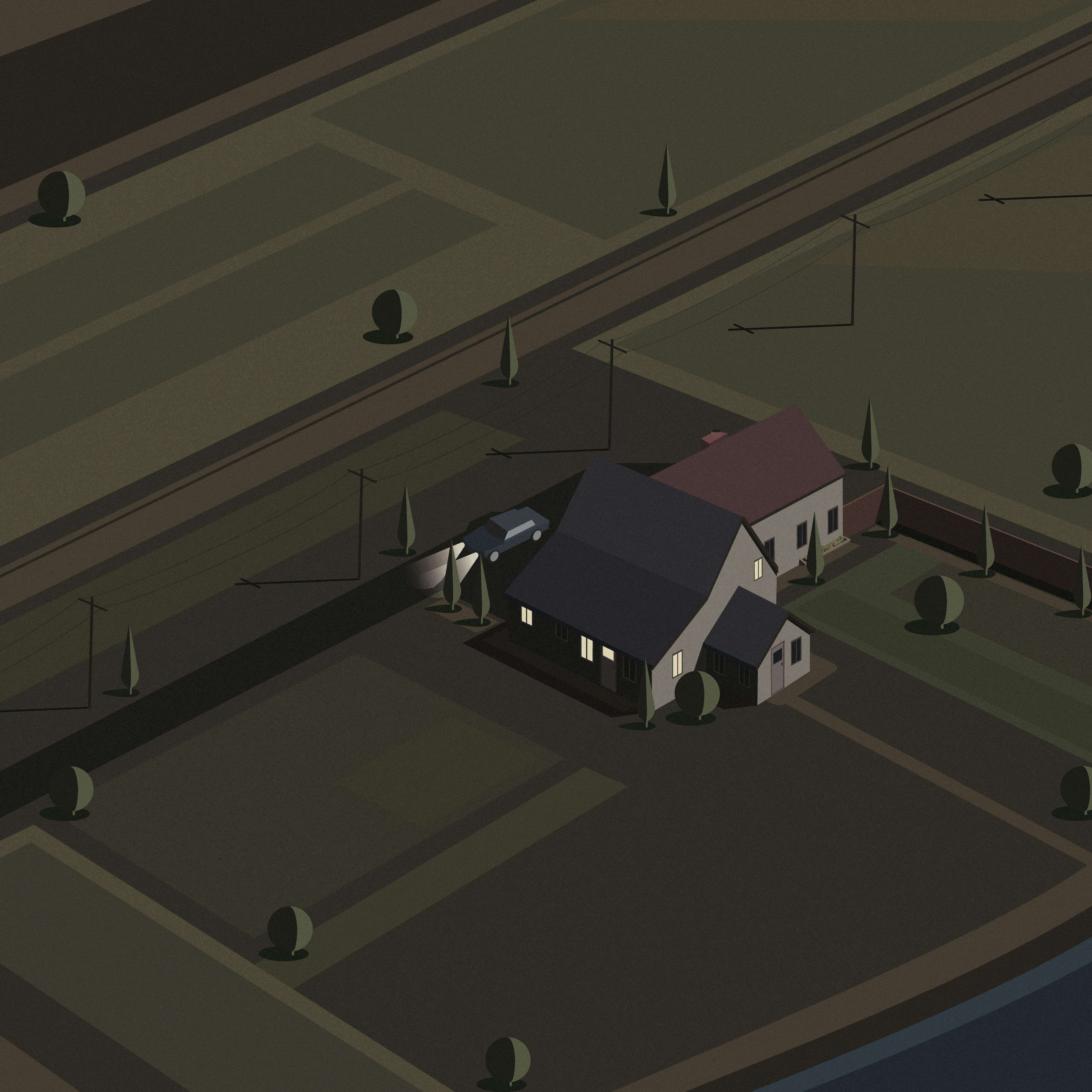Nighttime Home #5
