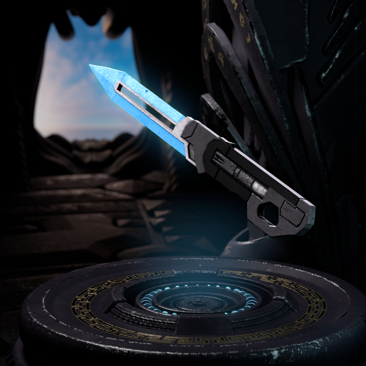 Dagger of Itztlacoliuhqui #1228