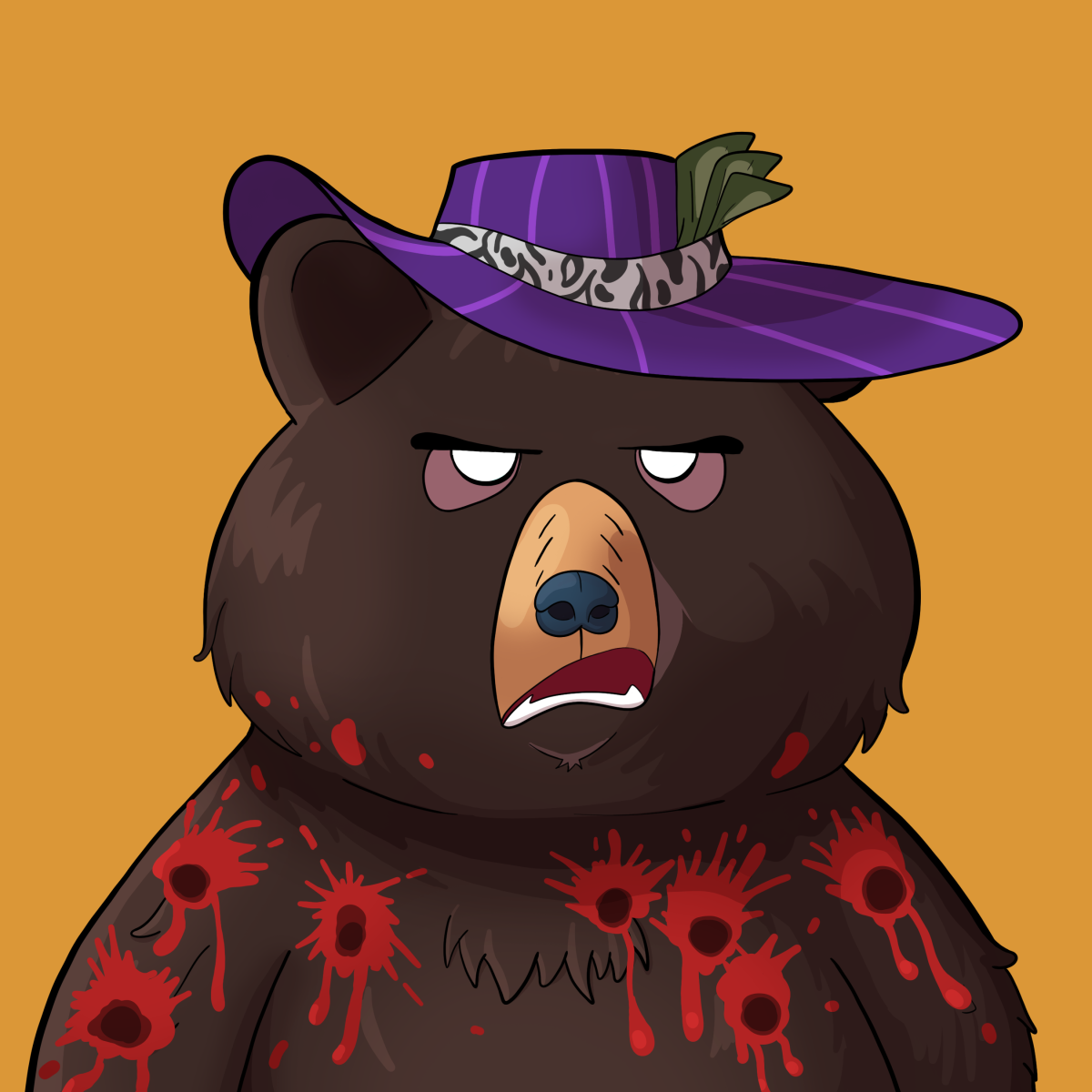 #3526 • Jumbly Swiggity Shady Bear