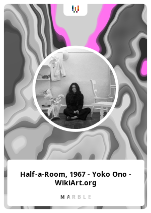 Half-a-Room, 1967 - Yoko Ono - WikiArt.org