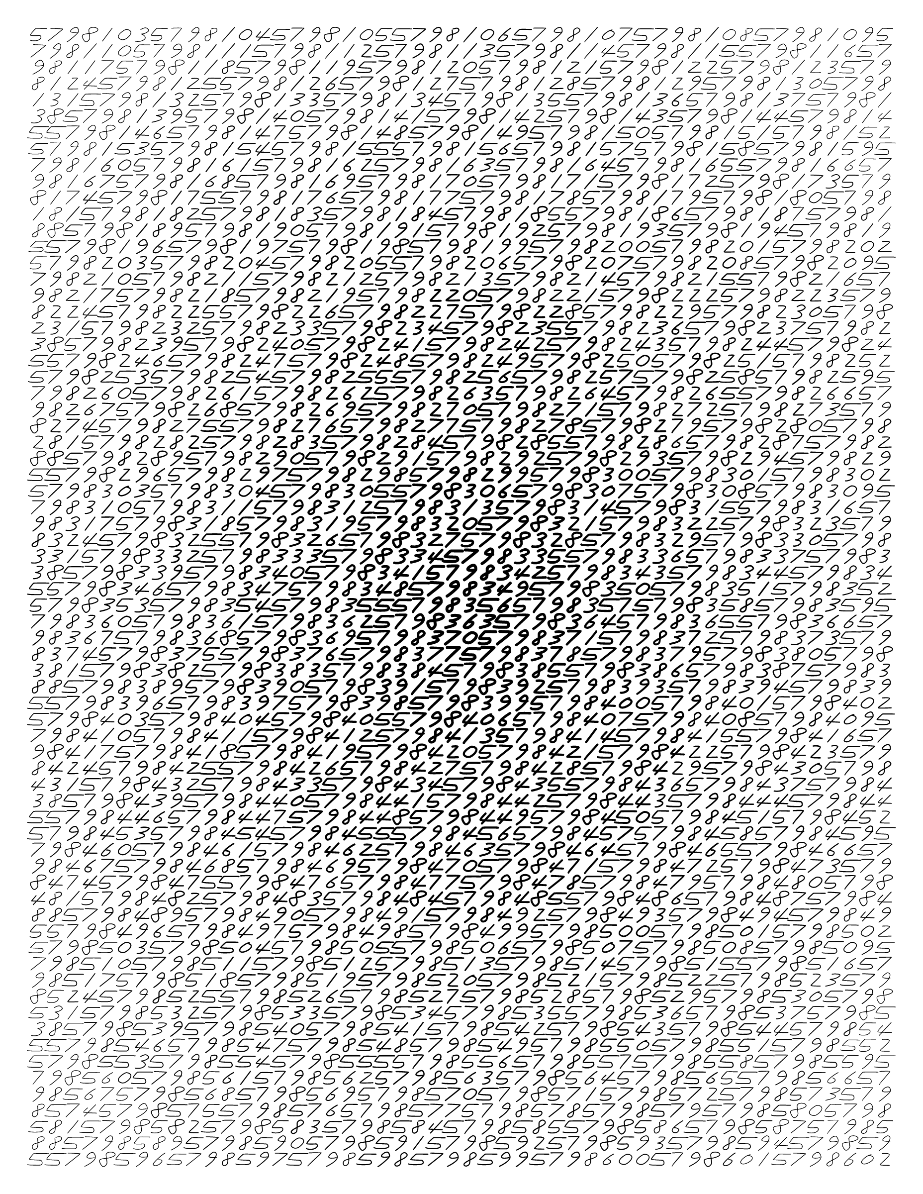 Endless (5,607,250 to Infinity) #632