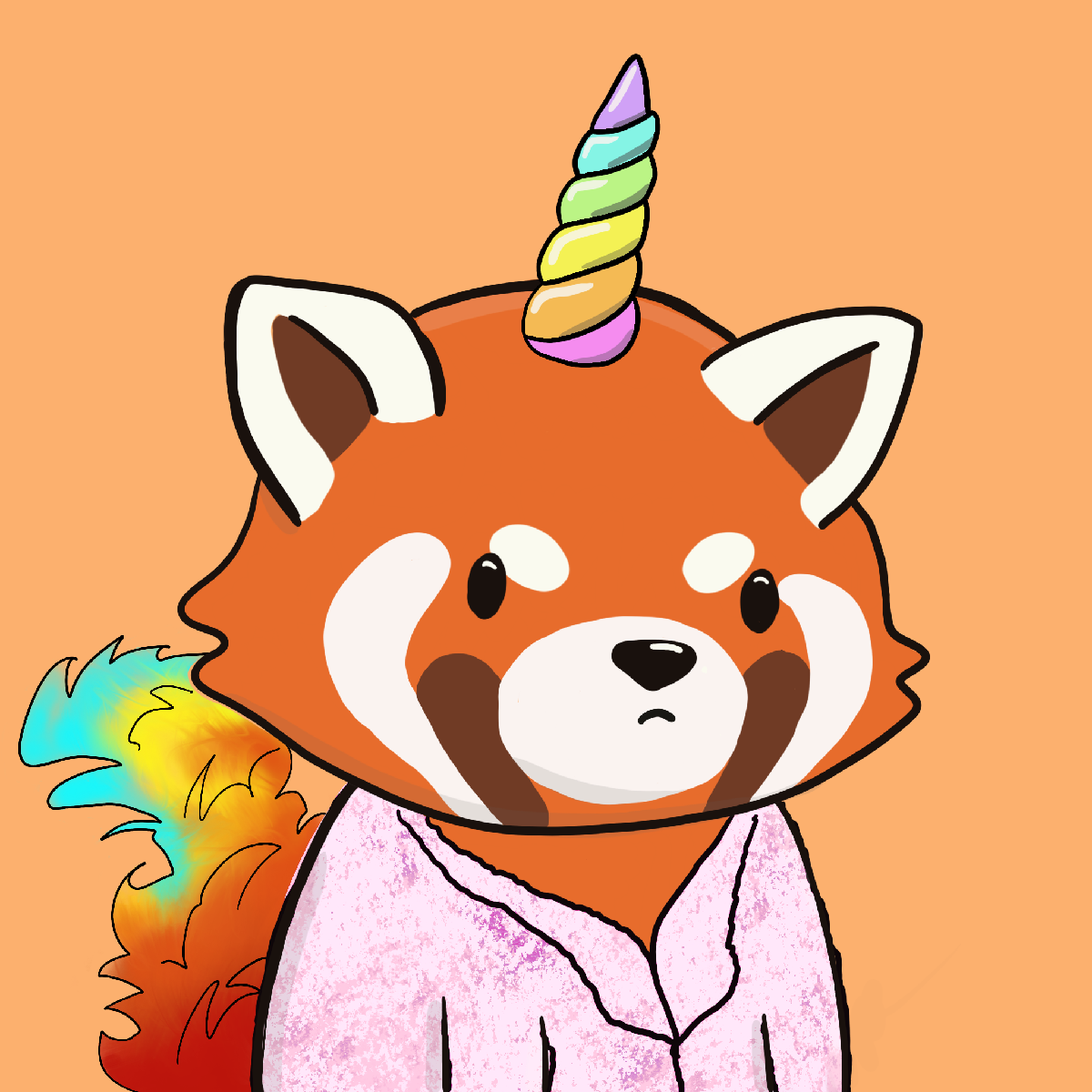 Okay Red Panda #6747