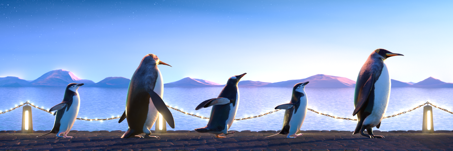 Five Penguins #2839