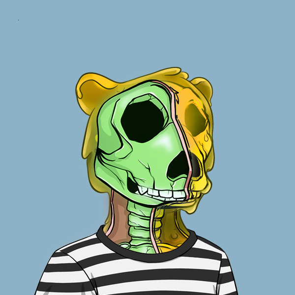 Zombie Okay Bear #880