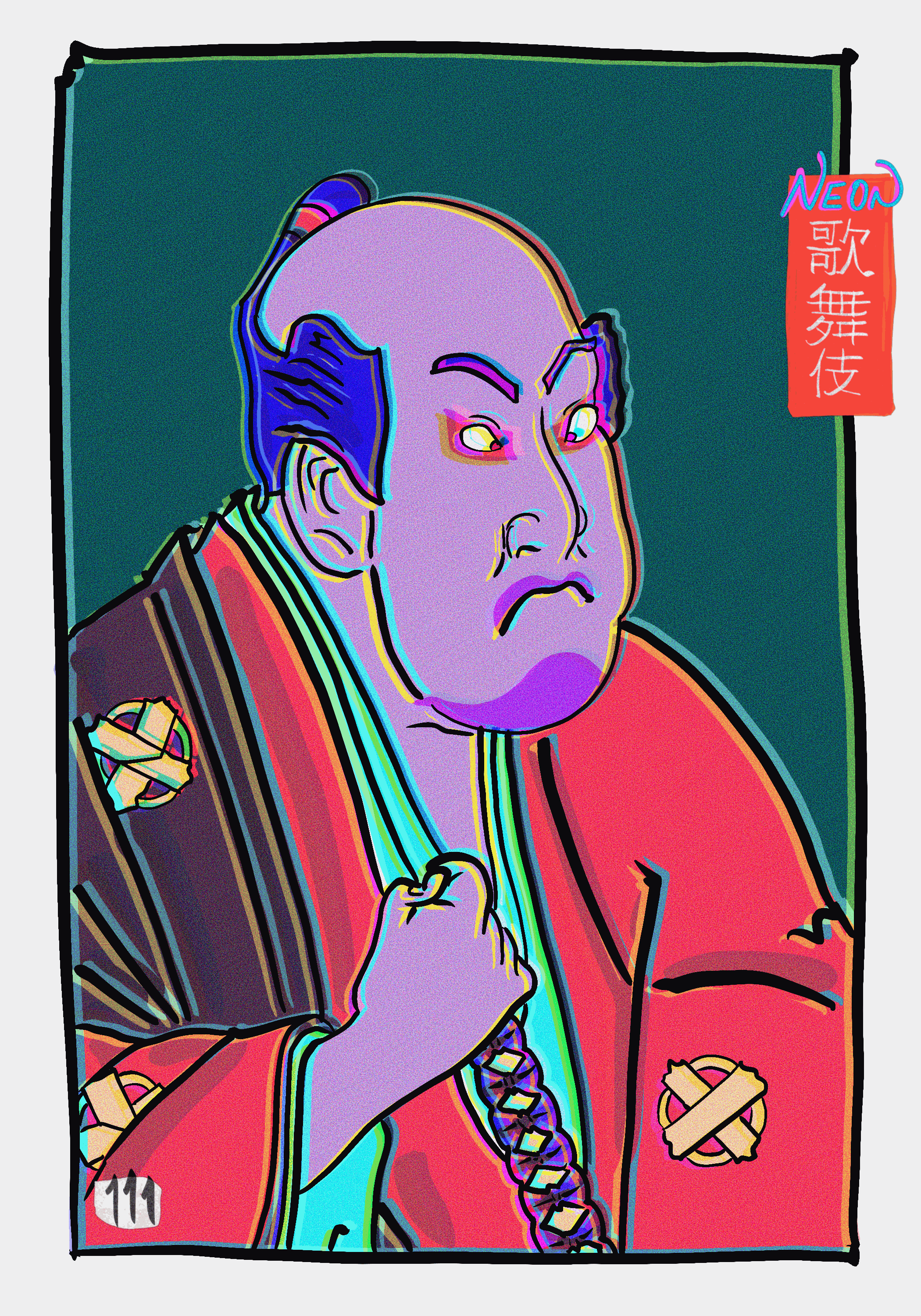 Neon Kabuki #111