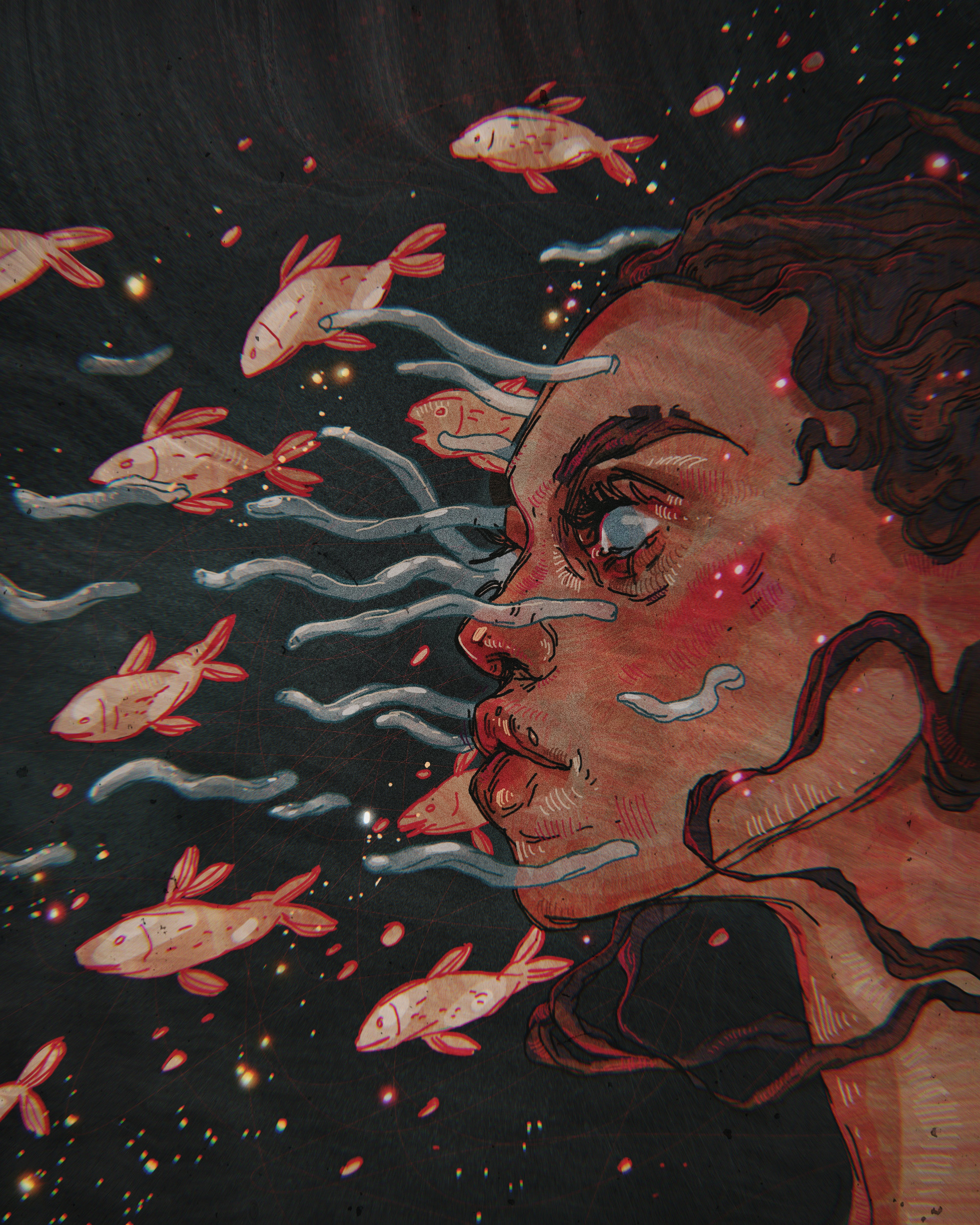 underwater