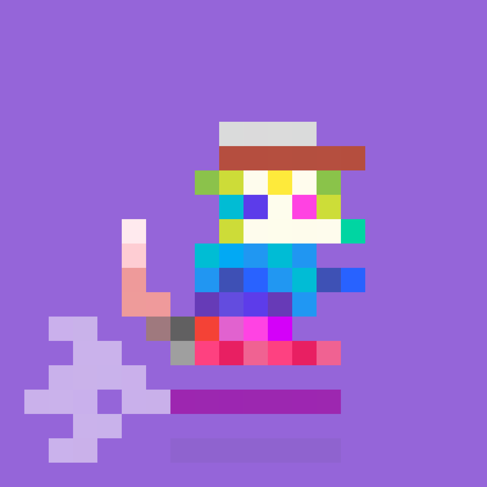 Tiny Punk Opossum #860
