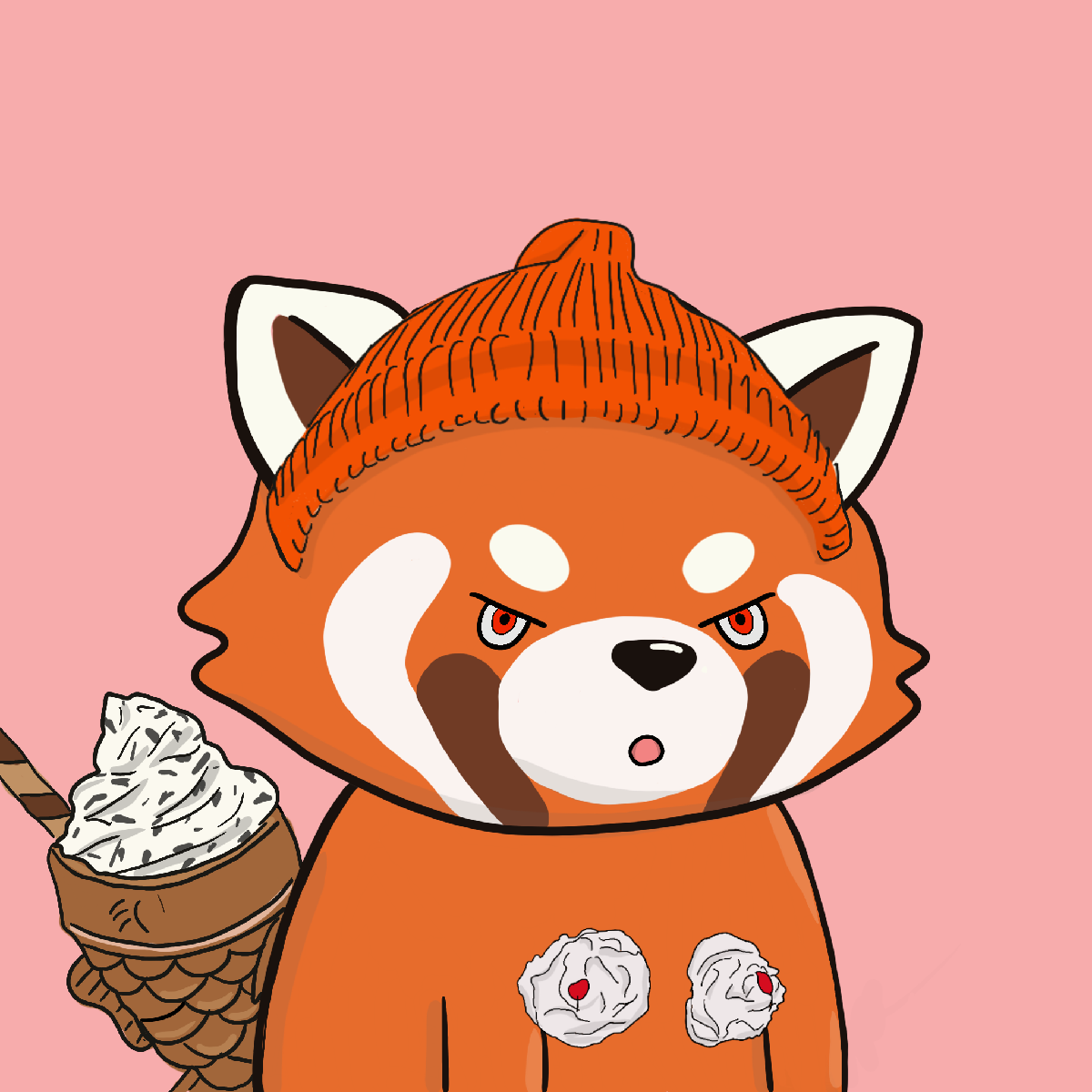 Okay Red Panda #6711