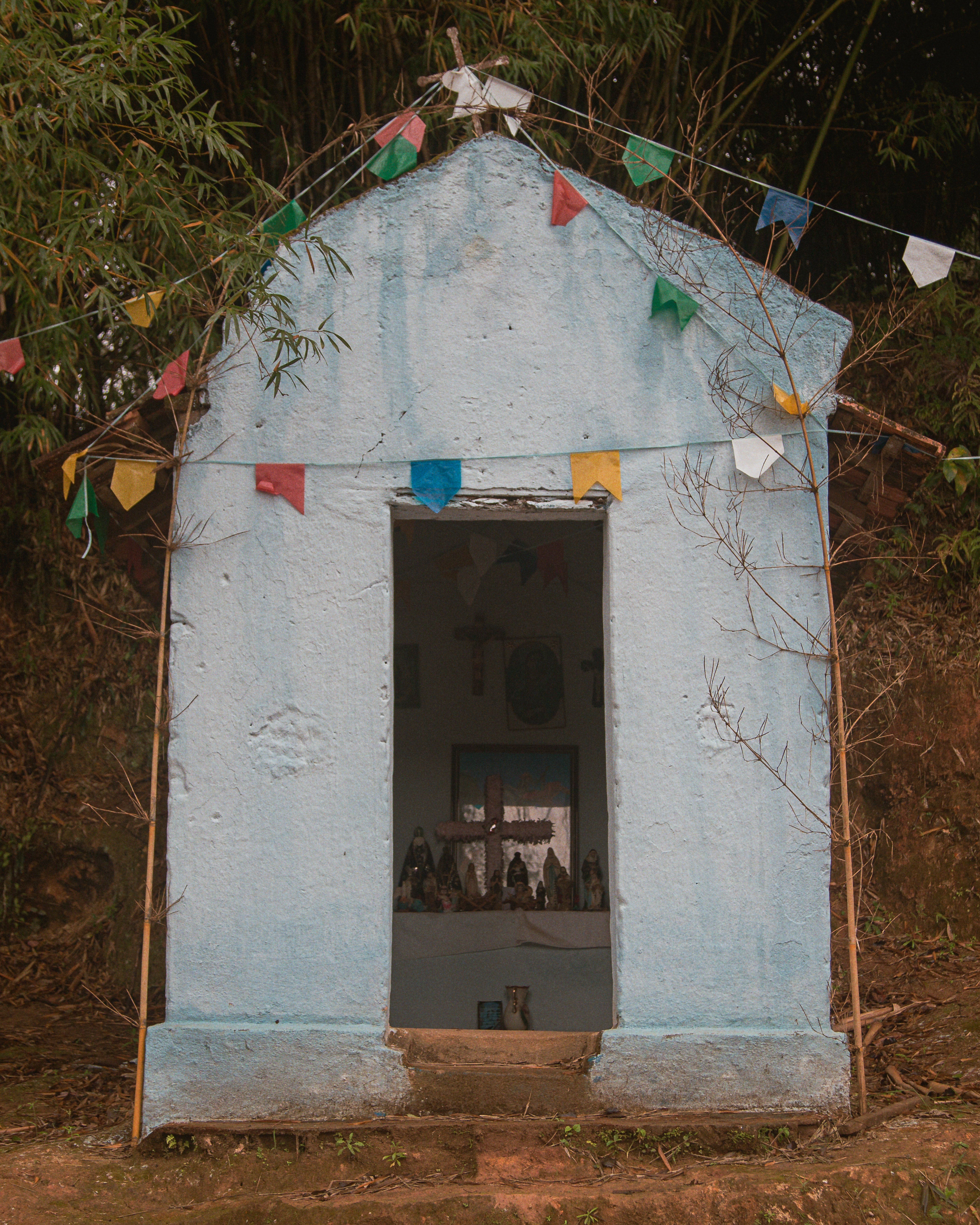 A Blue Chapel in June