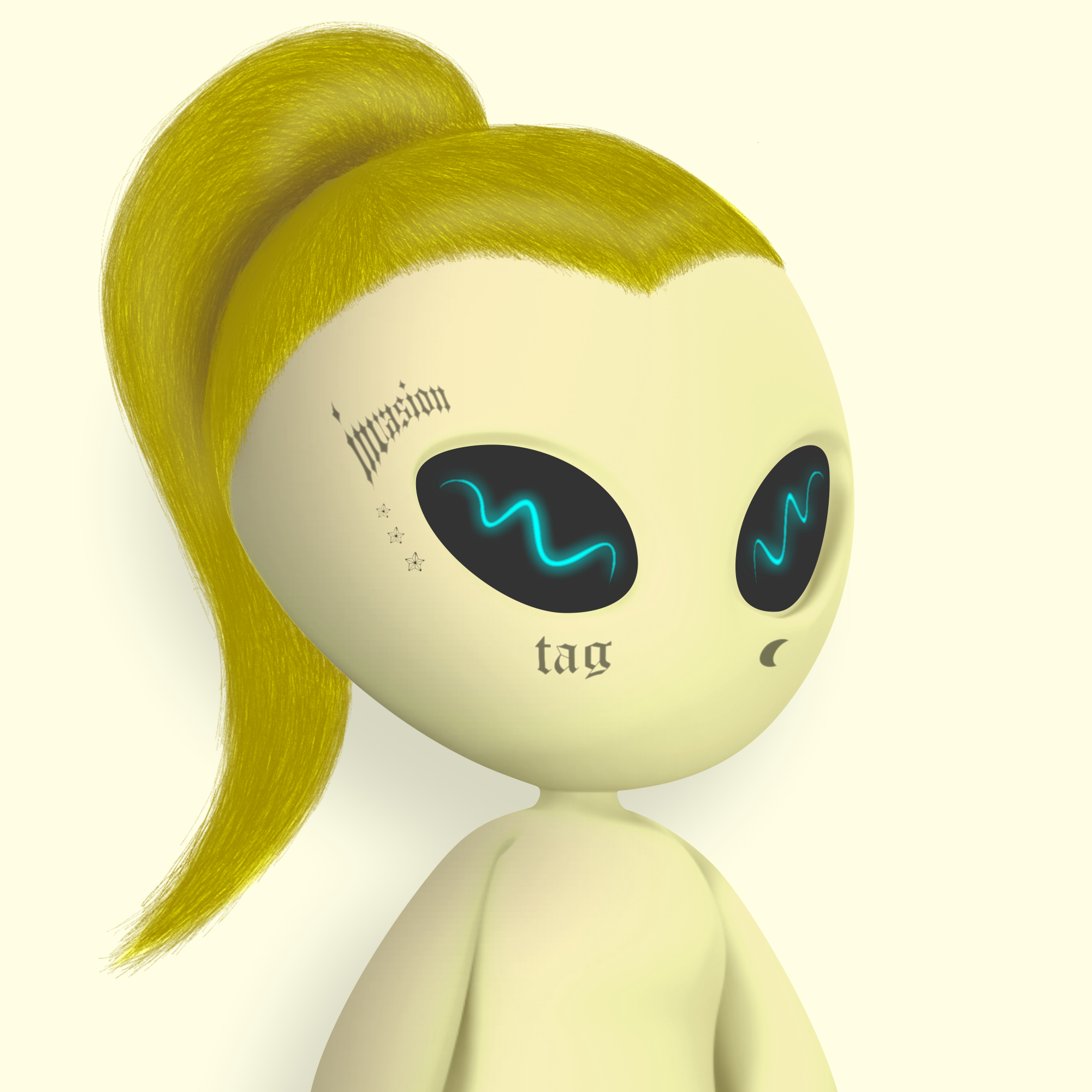 Alien Girl 556