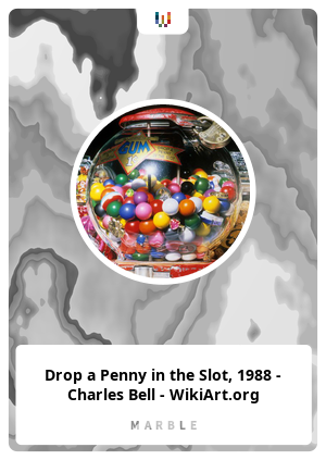 Drop a Penny in the Slot, 1988 - Charles Bell - WikiArt.org