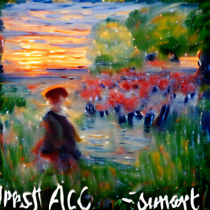 Impressionist Sunset 19