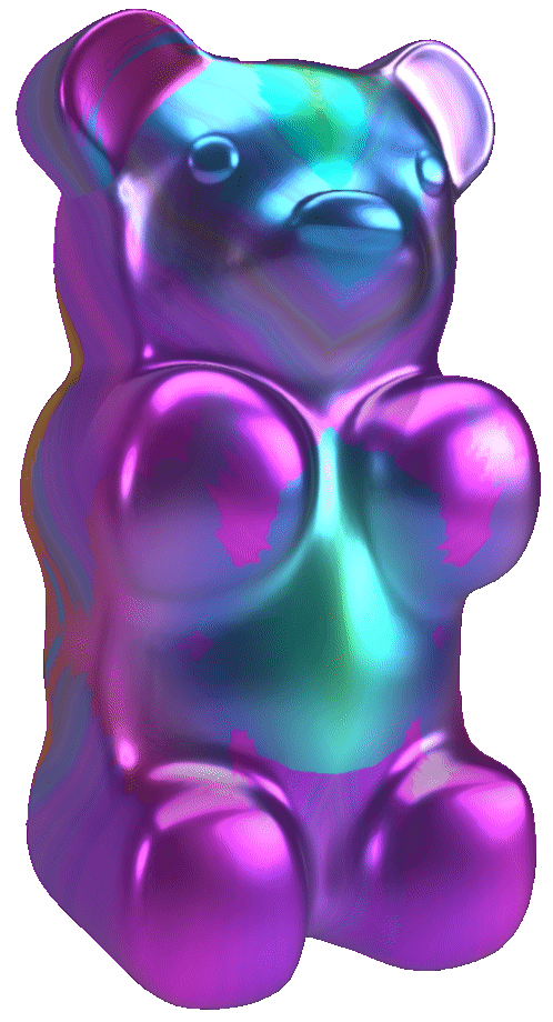 Rainbow Trip Gummy Bear #014