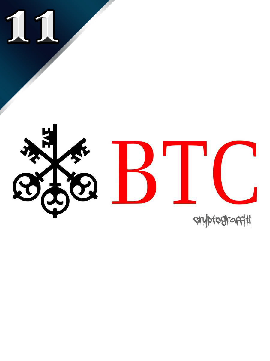 Curio Card #11 (BTC Keys)