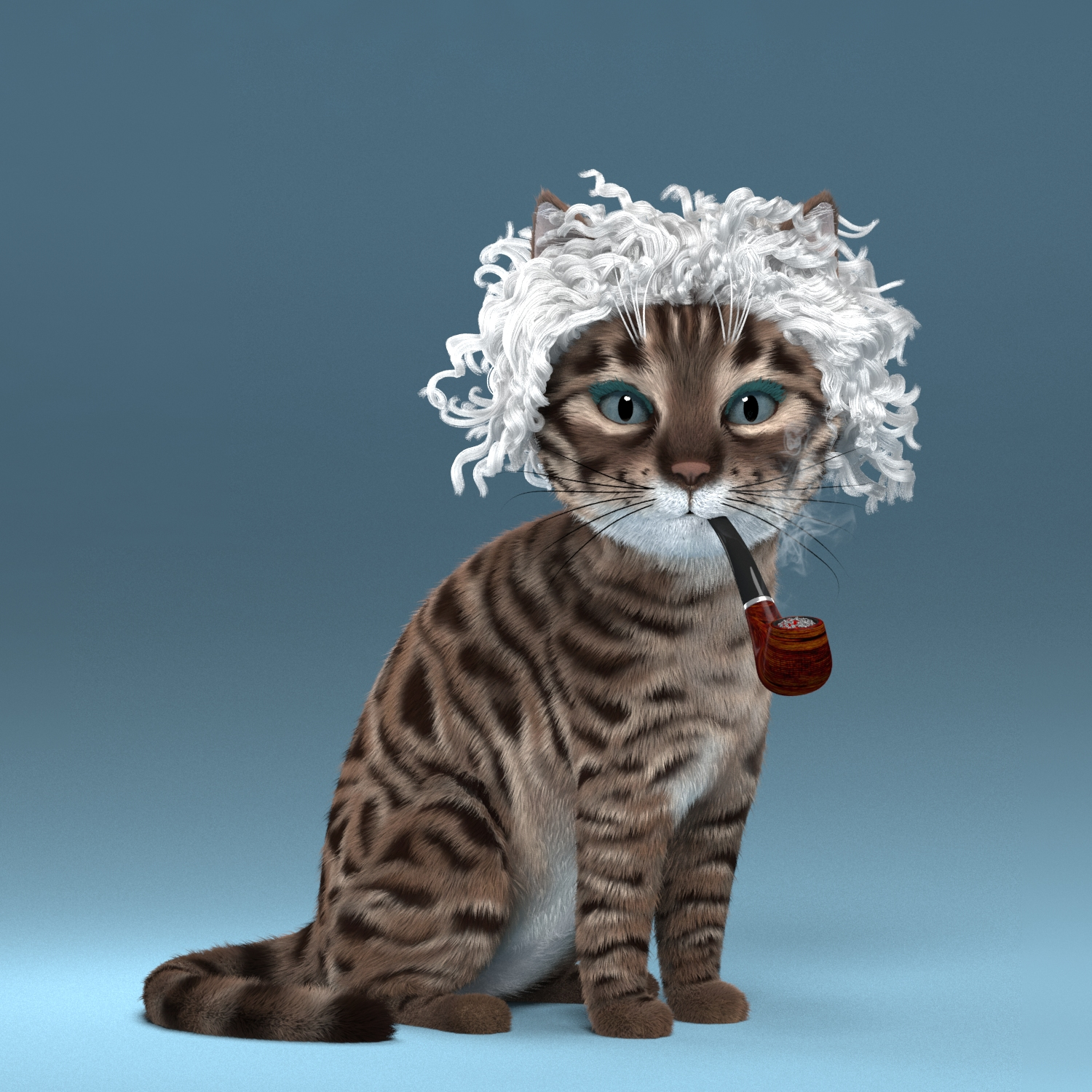 Fluffy PunkCat #5135