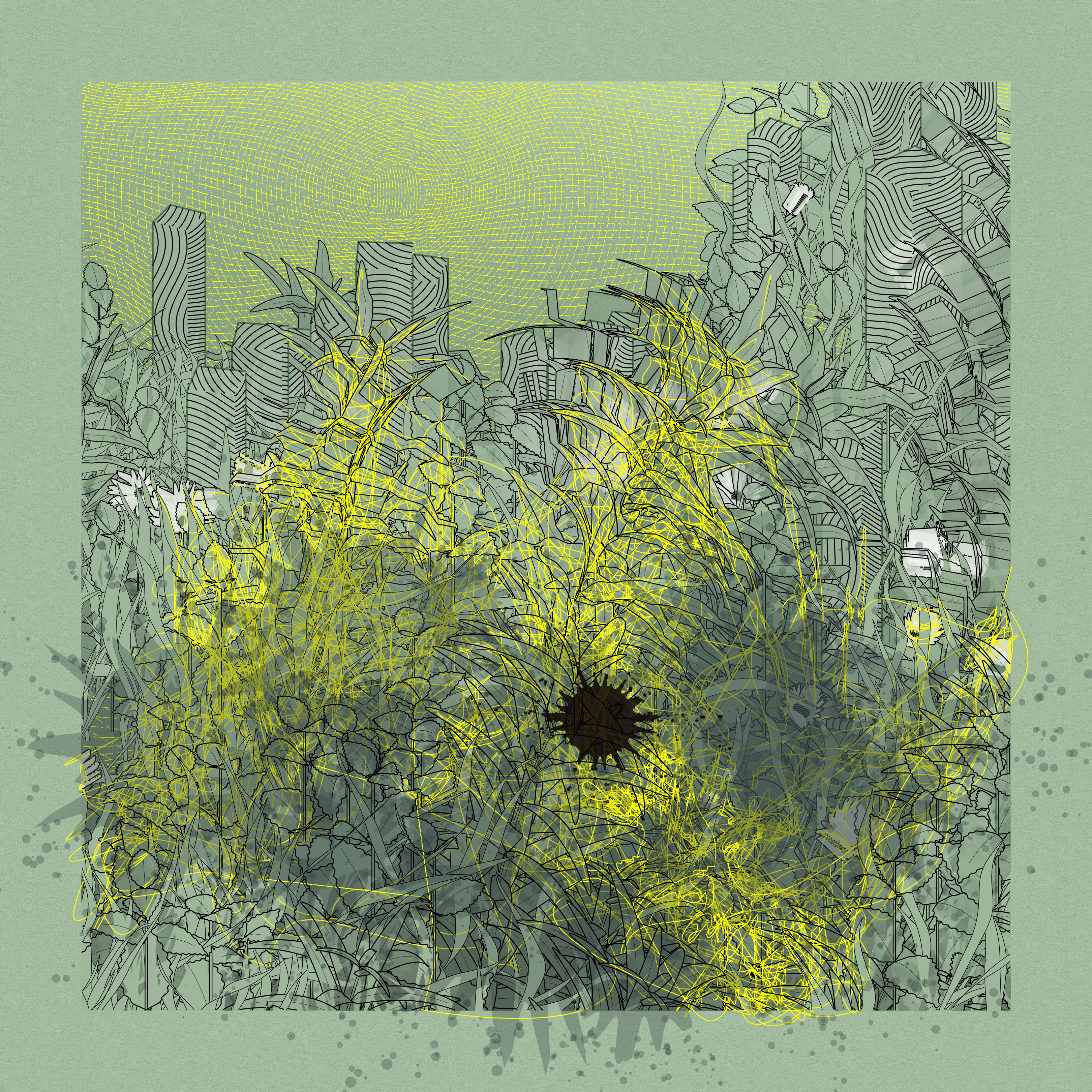 Landscape with Carbon Capture #435